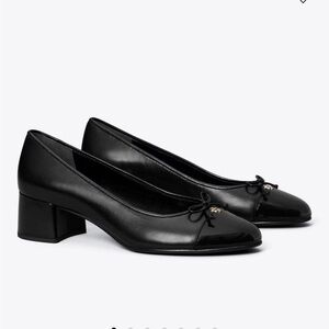 Tory Burch Cap-Toe Perfect black pump